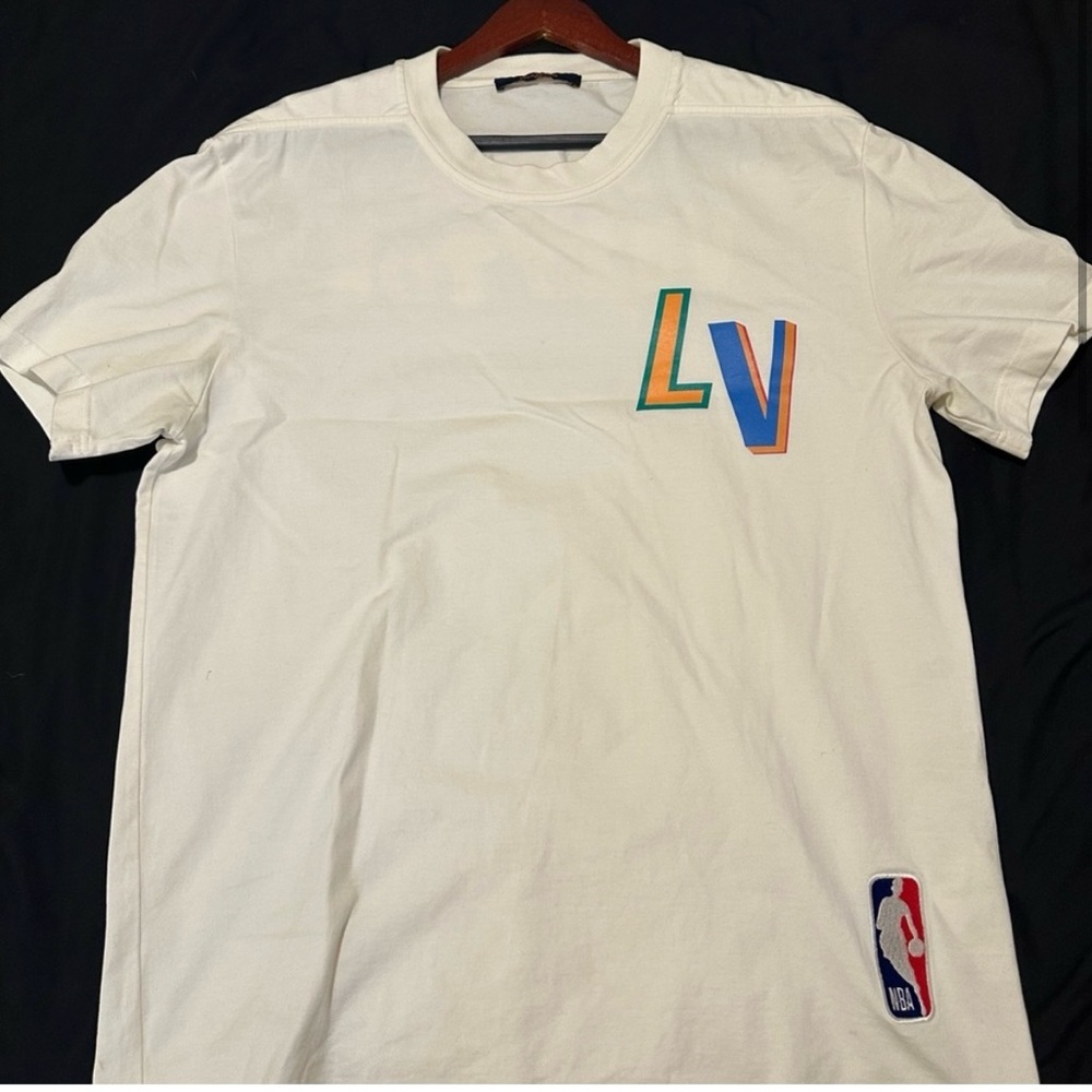 Louis Vuitton x NBA Basketball Short Sleeved T-Shirt